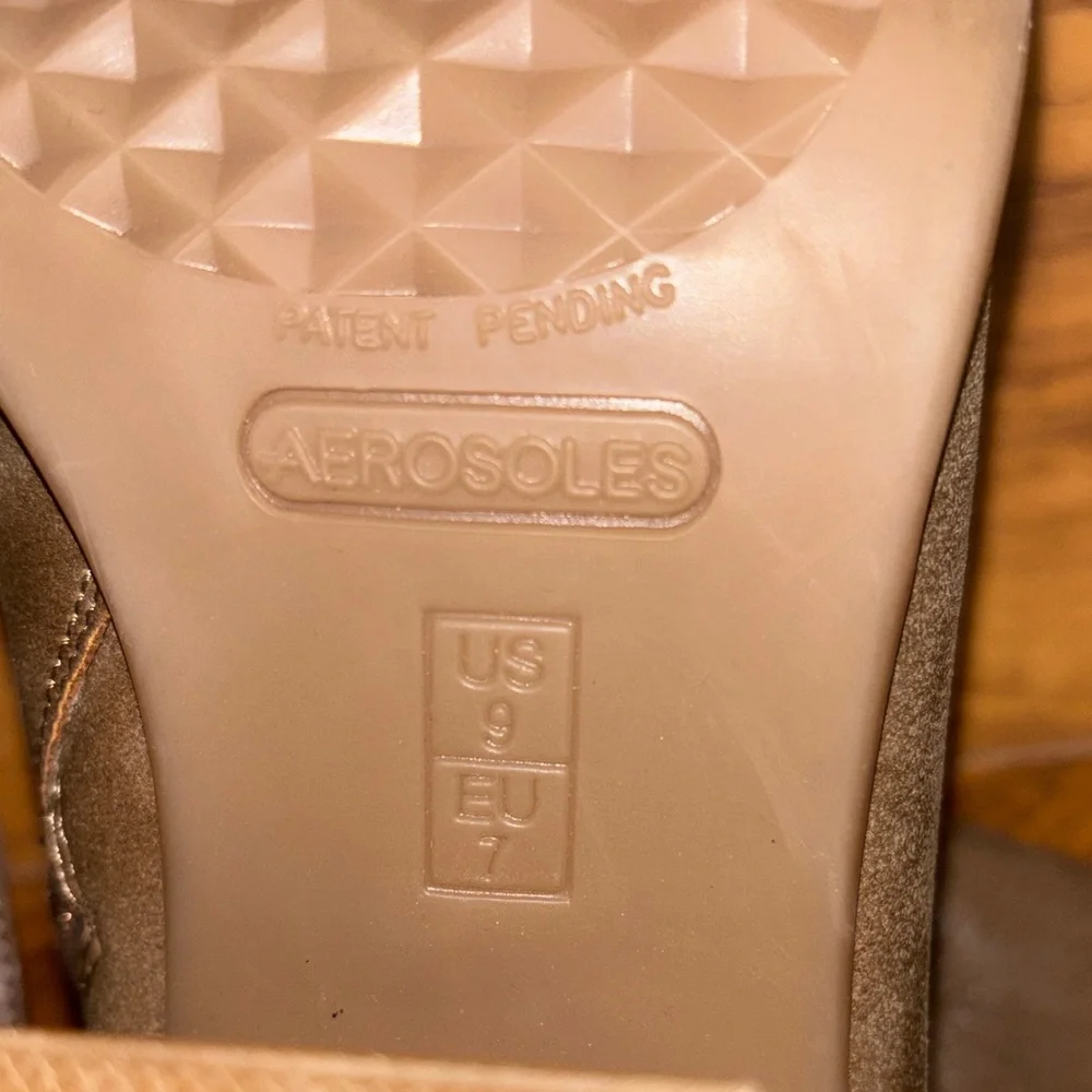A2 By Aerosoles Brown Invitation Ankle Boots Sz Women's 9 - Picture 11 of 11